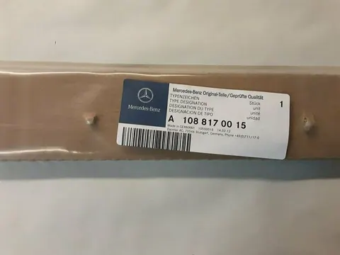 Ansicht 2 von 2: Original Mercedes-Benz W108 S-Klasse 250S Typenzeichen Typenschild Emblem NEU A1088170015