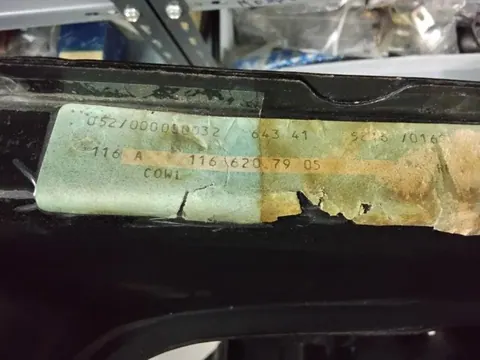 Ansicht 9 von 9: Original Mercedes-Benz W116 S-Klasse Vordere Vorbau Komplett NEU A1166207905