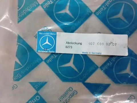 Ansicht 4 von 4: Original Mercedes-Benz W107 SL SLC Mittelkonsole Heizung Holzverkleidung Holzblende ZEBRANO NEU A1076808207