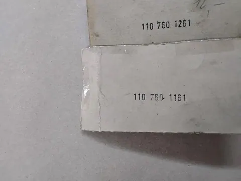 Ansicht 3 von 3: Original Mercedes-Benz W110 W111 W112 CHROM Türoffner Innenbetätigung Vorne R+L NEU A1107601161 + A1107601261